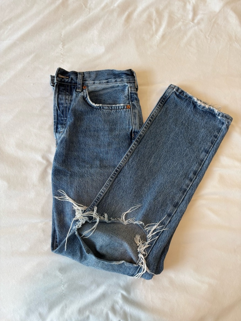 Topshop Boyfriend Denim Jeans